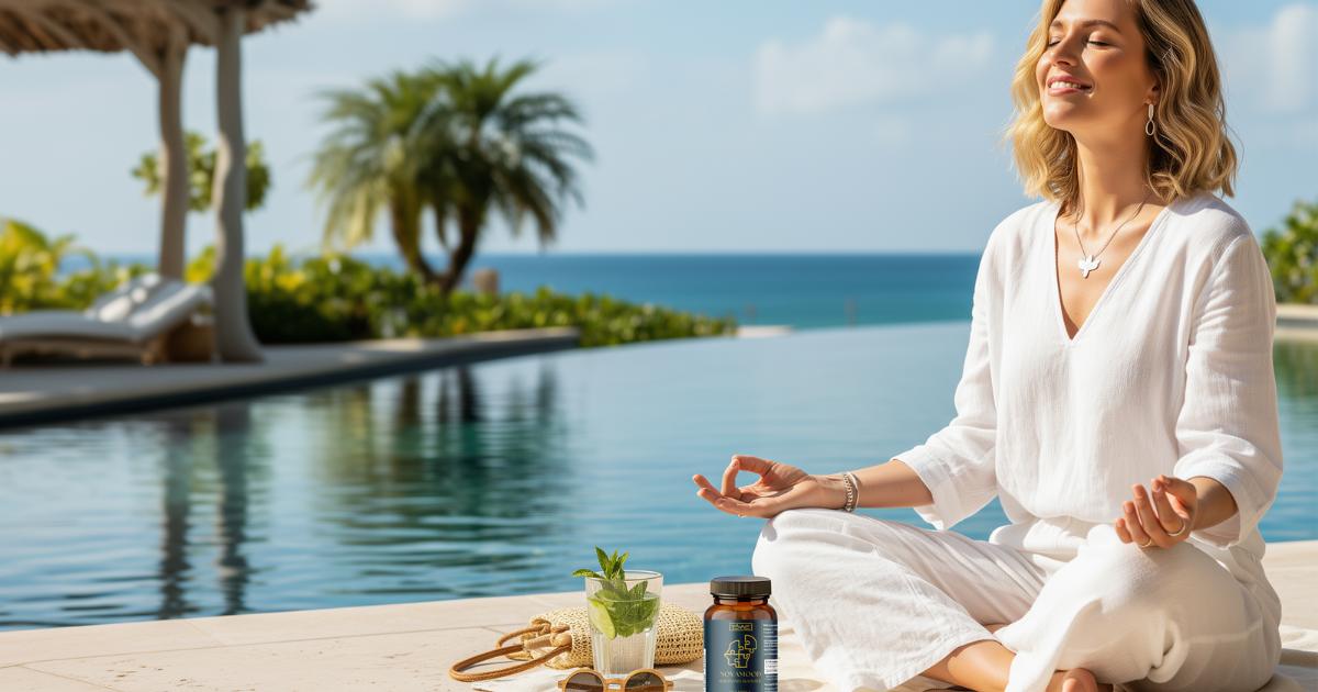 Natürliche Antidepressiva-Alternativen: Schnellere Hilfe bei depressiven Verstimmungen ohne typische Nebenwirkungen? natuerliche-antidepressiva-alternative-frau-meditation-strand-novamood