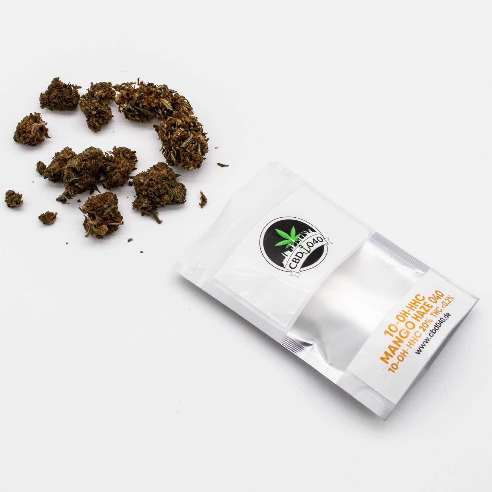 10-OH-HHC Blüten CBD Blüten in der Sorte Mango Haze mit 20% 10-OH-HHC Blüten CBD Blüten in der Sorte Mango Haze mit 20% Cannabis