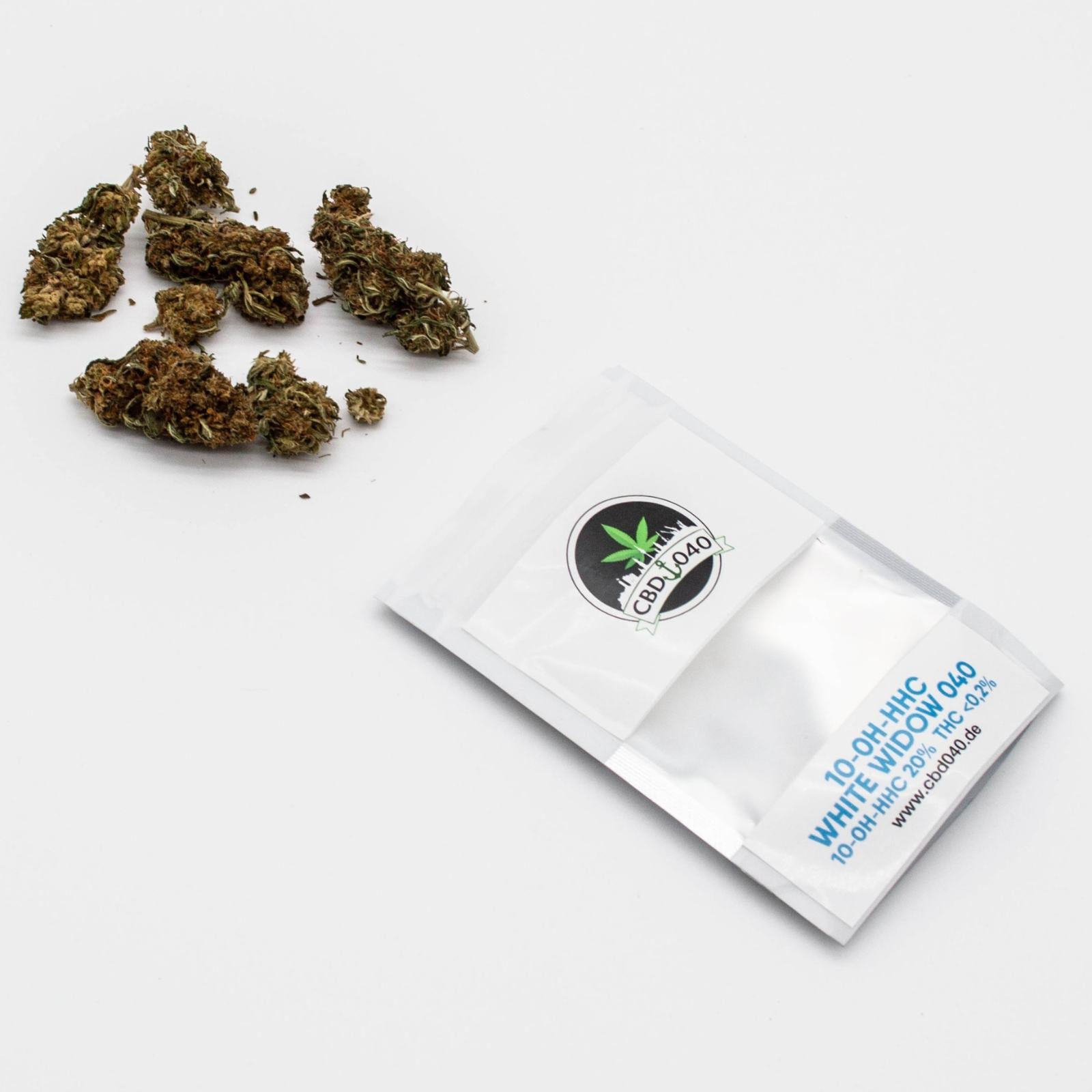 10-OH-HHC Blüten in der Sorte White Widow 10-OH-HHC Blüten in der Sorte White Widow Cannabis