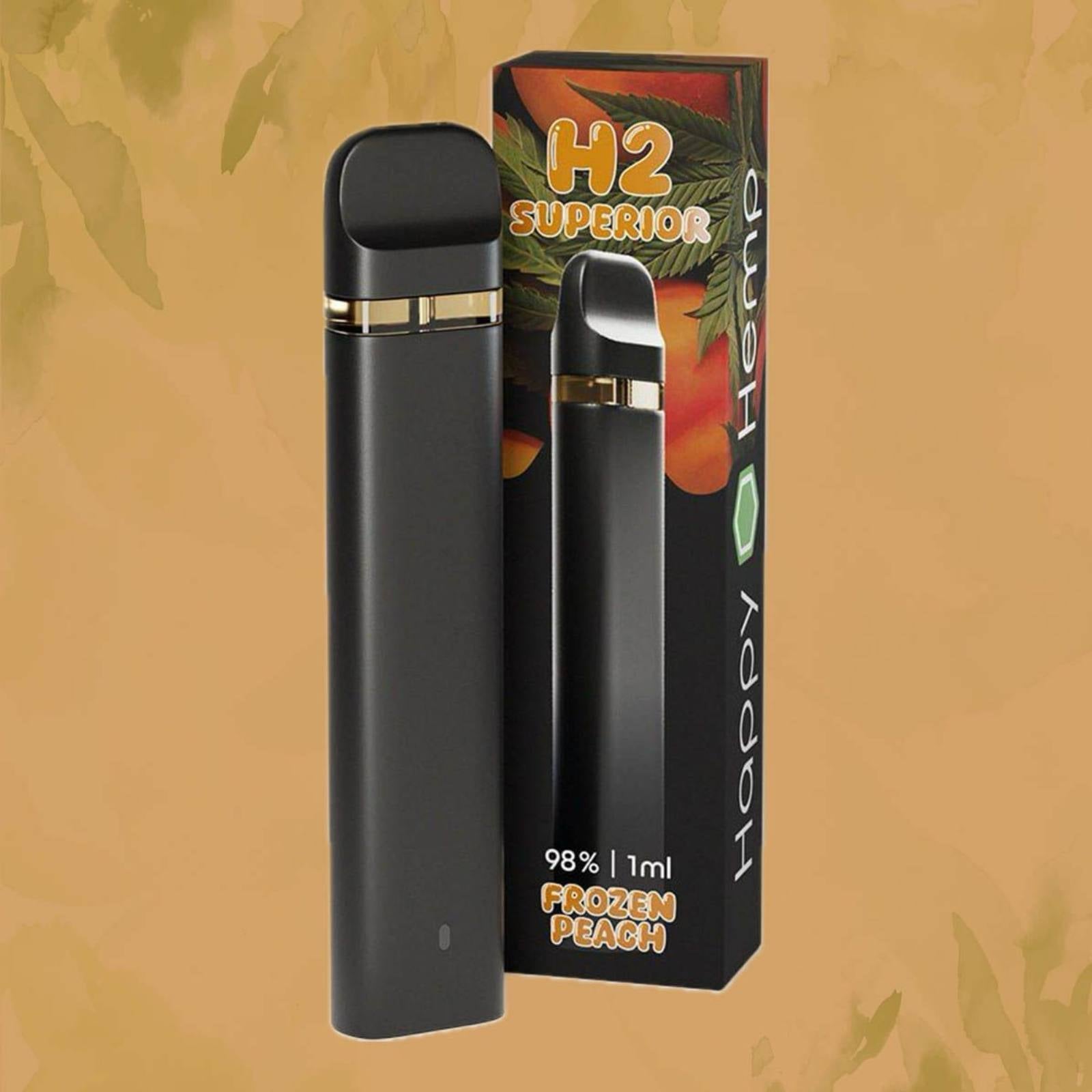 10-OH-HHC Vape Pen H2 nachfolger von THCP legal kaufen in der Geschmacksrichtung Frozen Peach 10-OH-HHC Vape Pen H2 nachfolger von THCP legal kaufen in der Geschmacksrichtung Frozen Peach