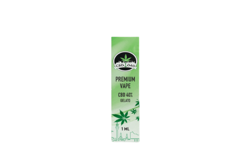 CBD 040 Vape Kartusche, 40% CBD, 1ml Inhalt CBD 040 Vape Kartusche, 40% CBD, 1ml Inhalt