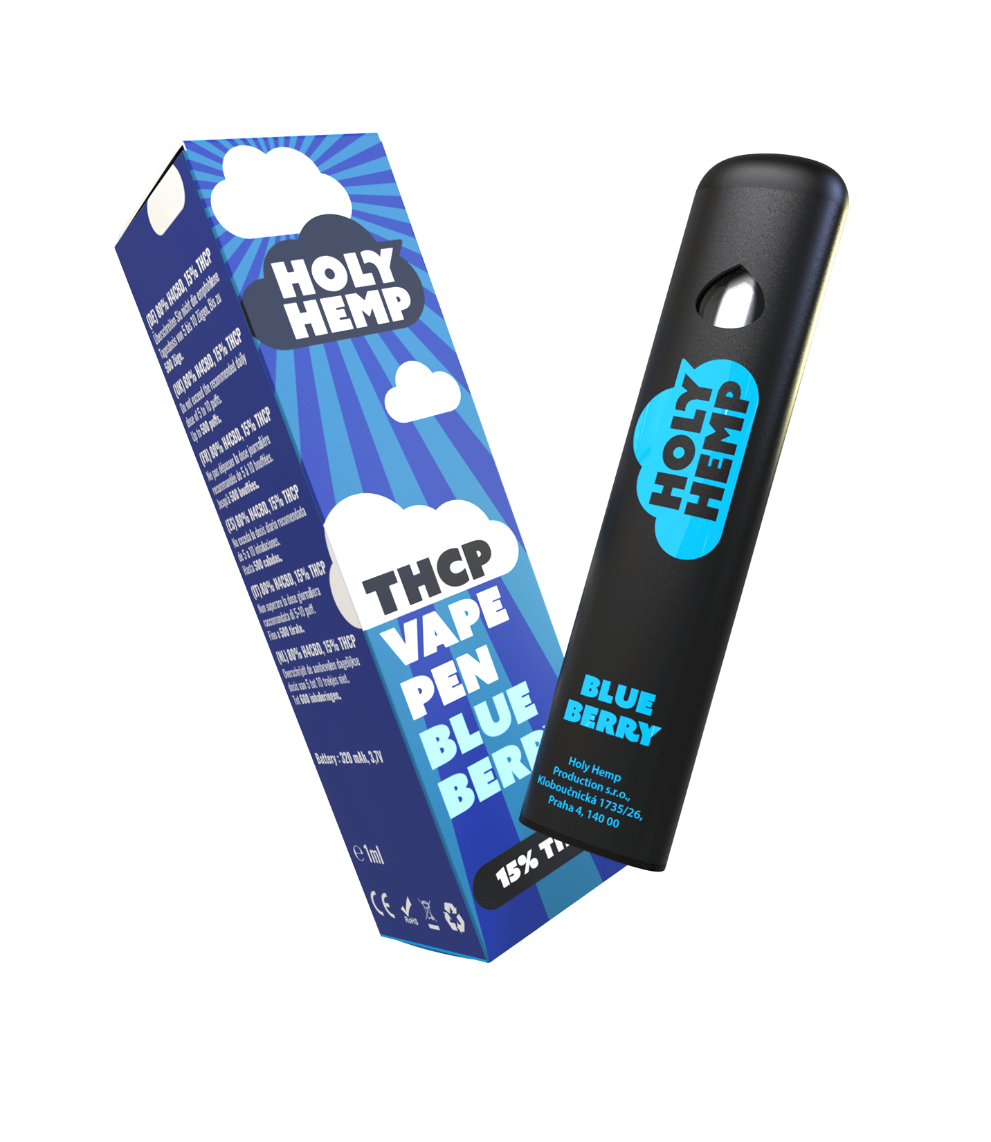 THCP Pen Blueberry - 15% THCP - Premium Einwegpen THCP Pen Blueberry - 15% THCP - Premium Einwegpen