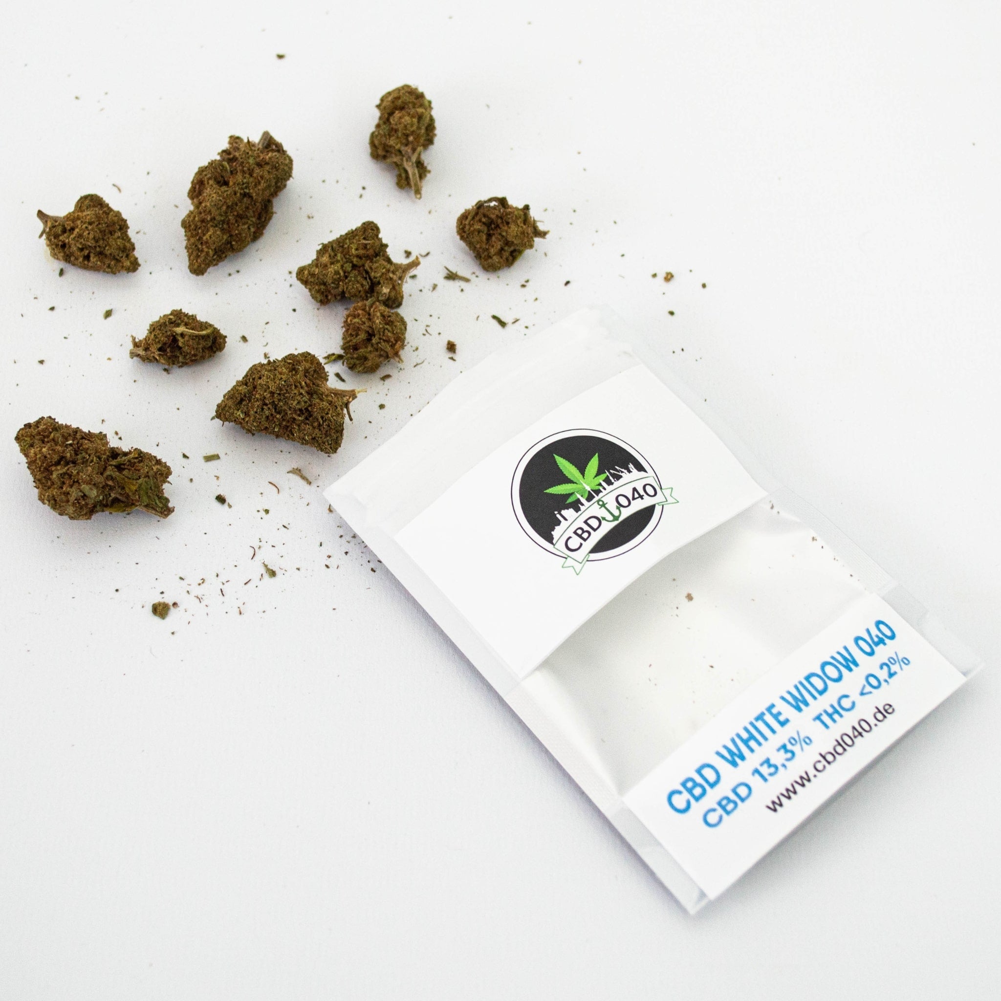 CBD Blüten White Widow 1 CBD Blüten White Widow 1