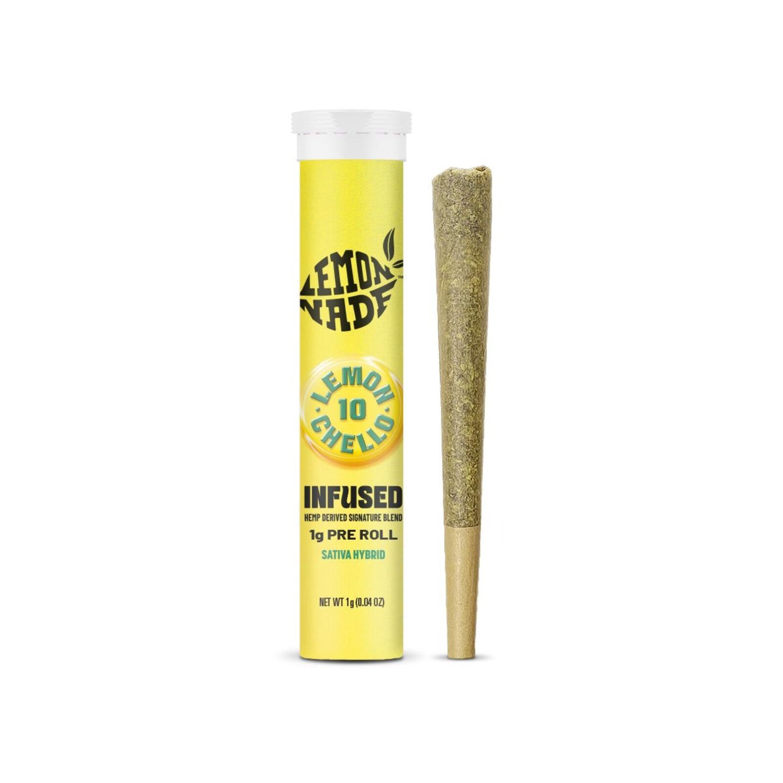 Fertig gerollter CBD INFUSED Joint Extra Strong 1g Lemonchello ohne Tabak und Nikotin Fertig gerollter CBD INFUSED Joint Extra Strong 1g Lemonchello ohne Tabak und Nikotin