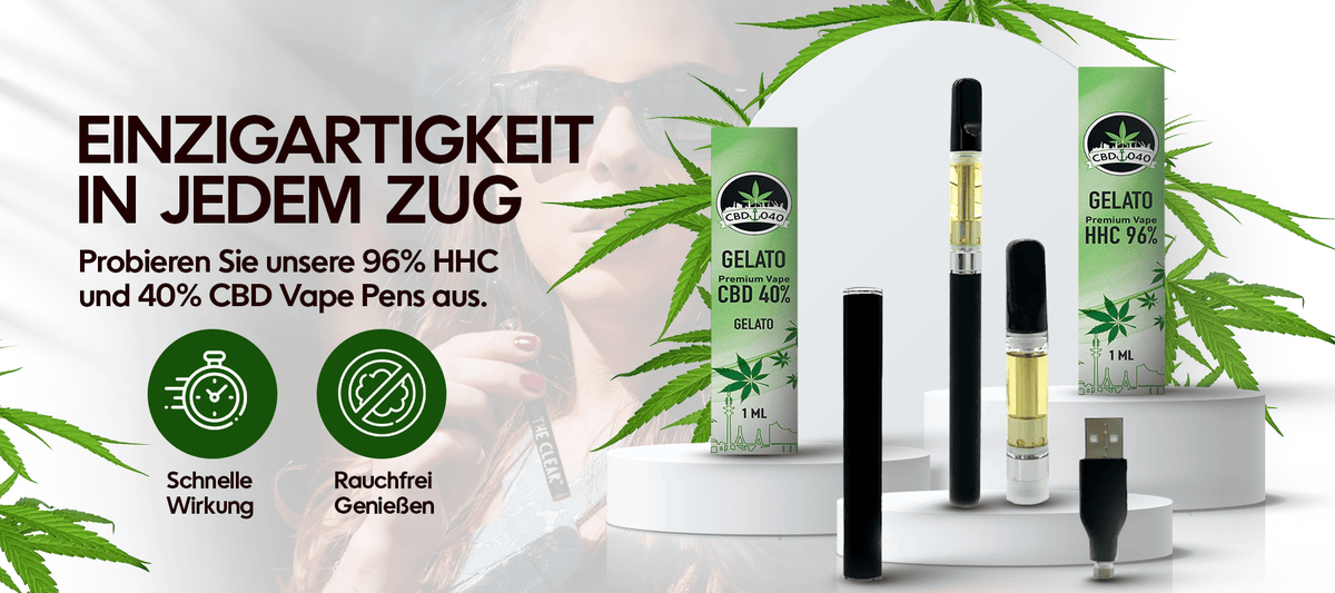 Die Kraft von CBD und HHC: Entdecken Sie das CBD 040 Vape Starter Set