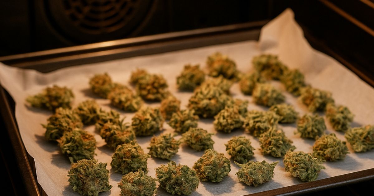 Cannabis Blüten im Backofen trocknen – Schritt zur schnellen Trocknung beim Eigenanbau 2025