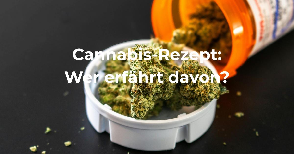 Cannabis-Rezept in Deutschland: Wer erfährt davon? Patientenakte, Führerschein, Krankenkasse und Datenschutz verständlich erklärt.