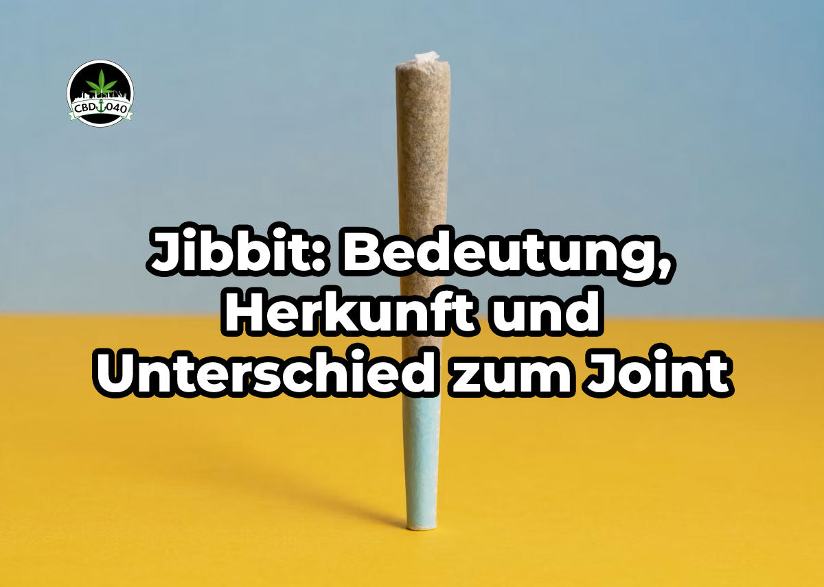 Jibbit Bedeutung erklärt, gedrehter Joint auf einem Rolling Tray, von CBD040.