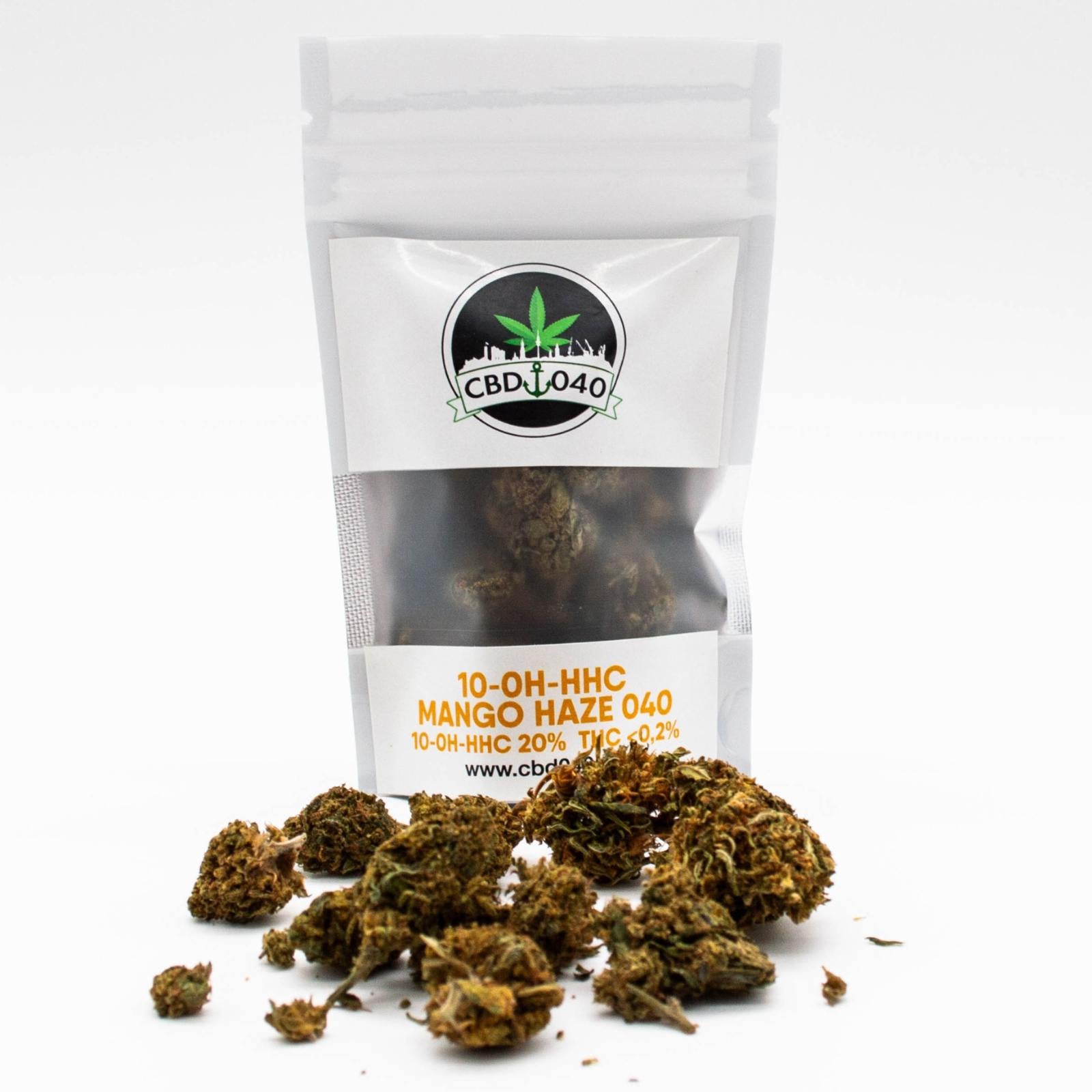 10-OH-HHC Blüten CBD Blüten in der Sorte Mango Haze mit 20%