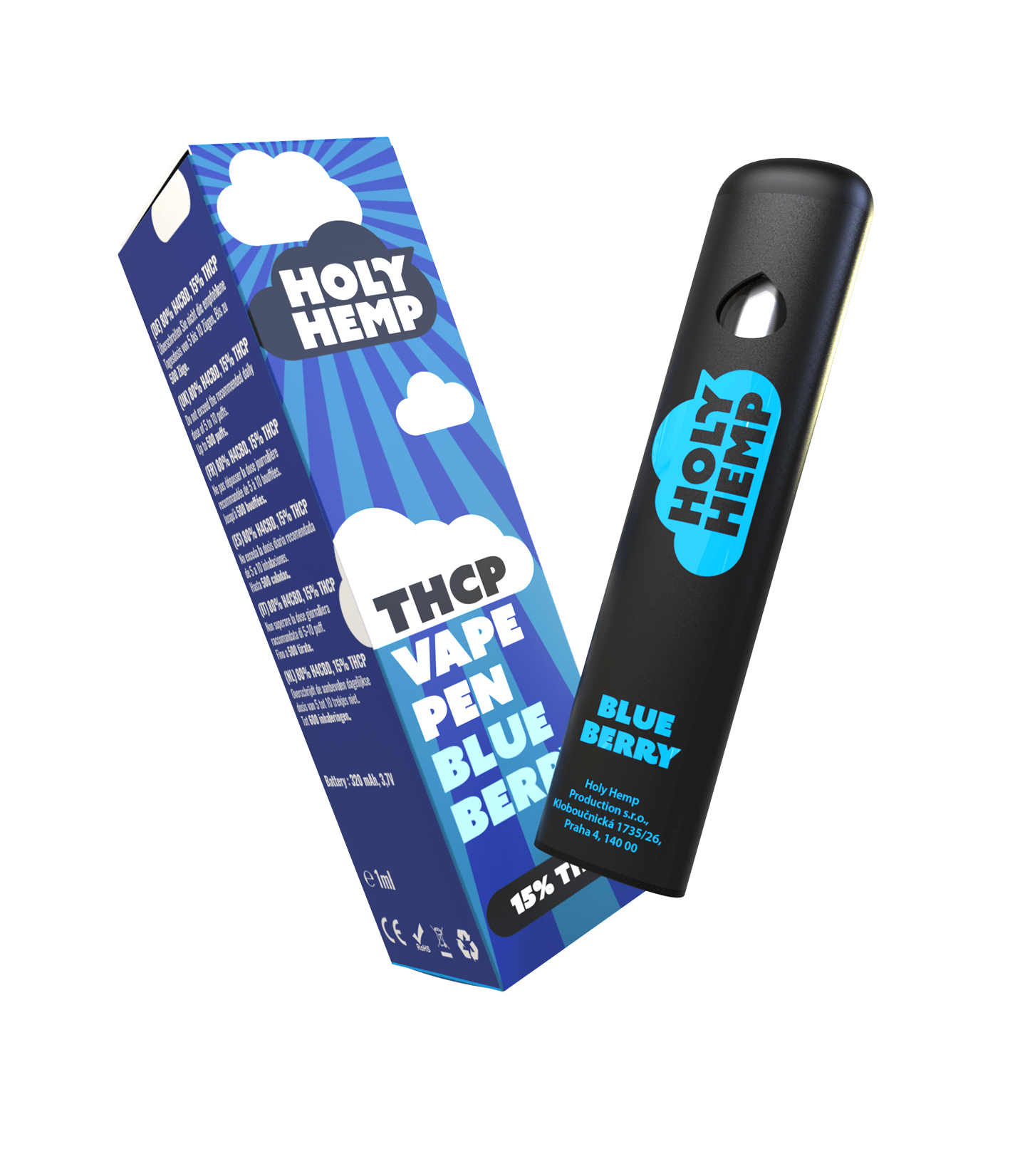 THCP Pen Blueberry - 15% THCP - Premium Einwegpen