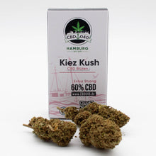 Kiez Kush Extra Strong 60% - CBD Blüten - Indoor - Cannabis ohne Rezept kaufen